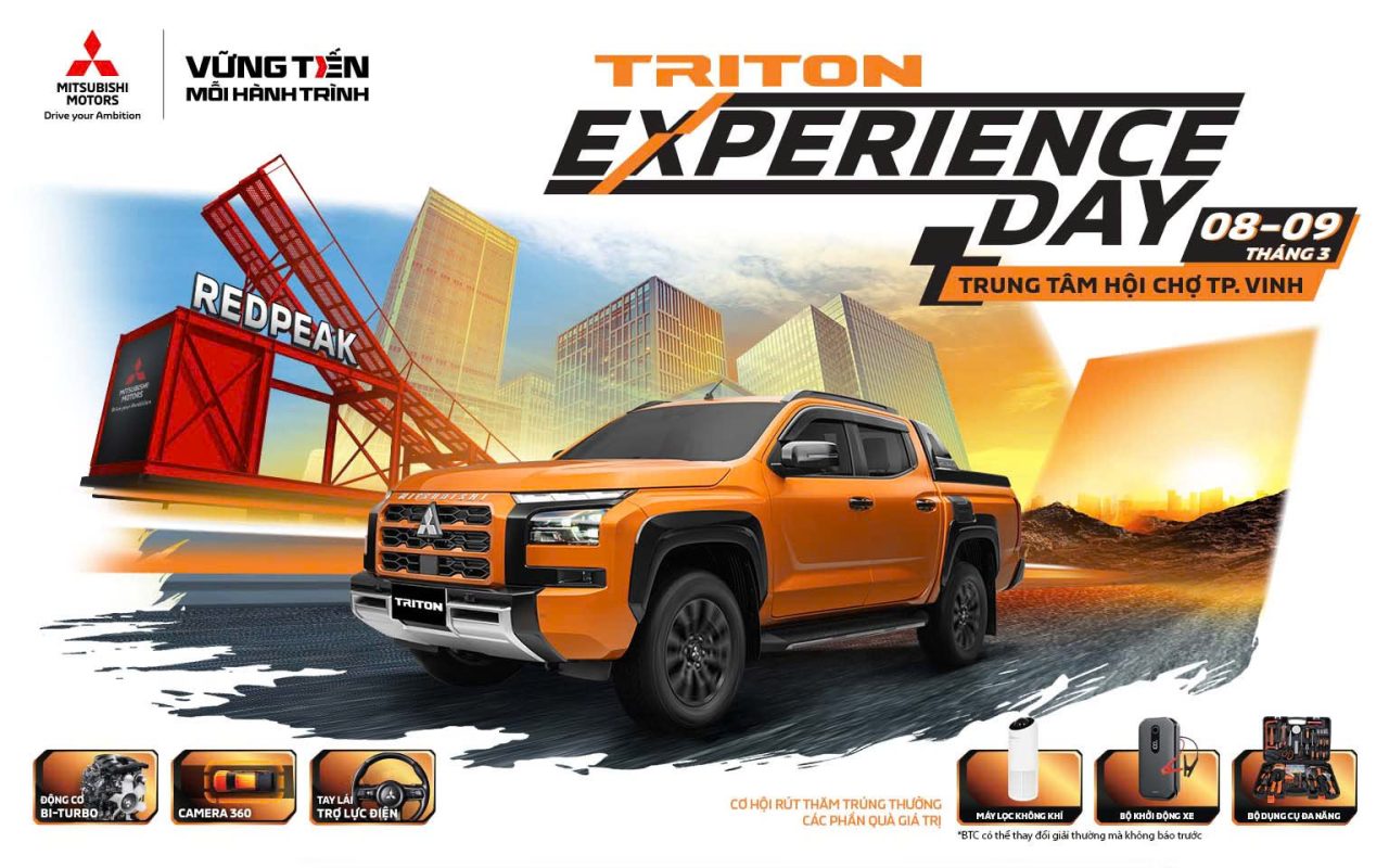 CHUỖI SỰ KIỆN TRẢI NGHIỆM TRITON HOÀN TOÀN MỚI – CHIẾM LĨNH MỌI LÃNH ĐỊA 2025